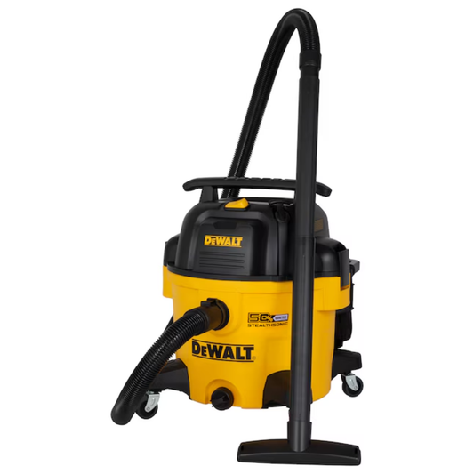 DEWALT Stealthsonic Quiet 9-Gallon 5 HP Corded Wet/Dry Shop Vacuum