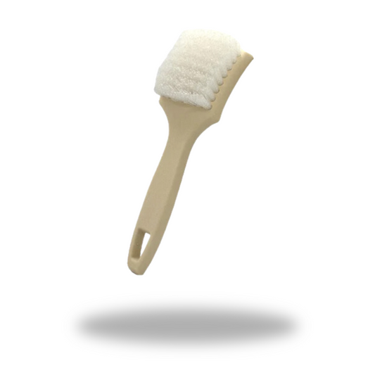Whitewall/Sidewall Tire Brush, White Nylon
