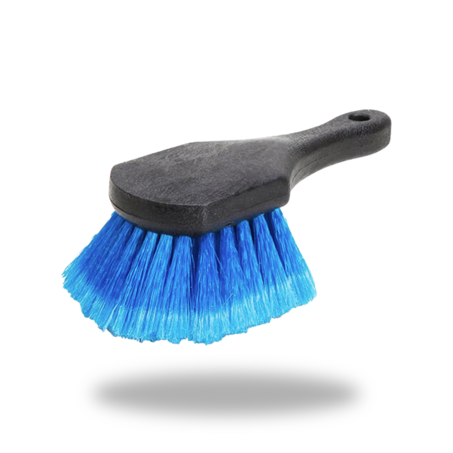 Blue Exterior Cleaning or Dressing Applicator Brush