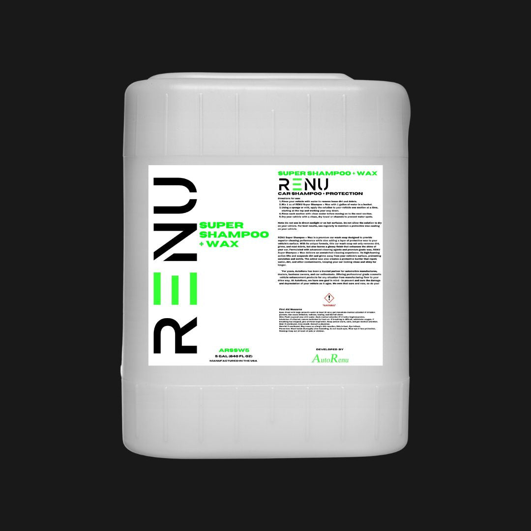 AutoRenu Super Shampoo + Wax