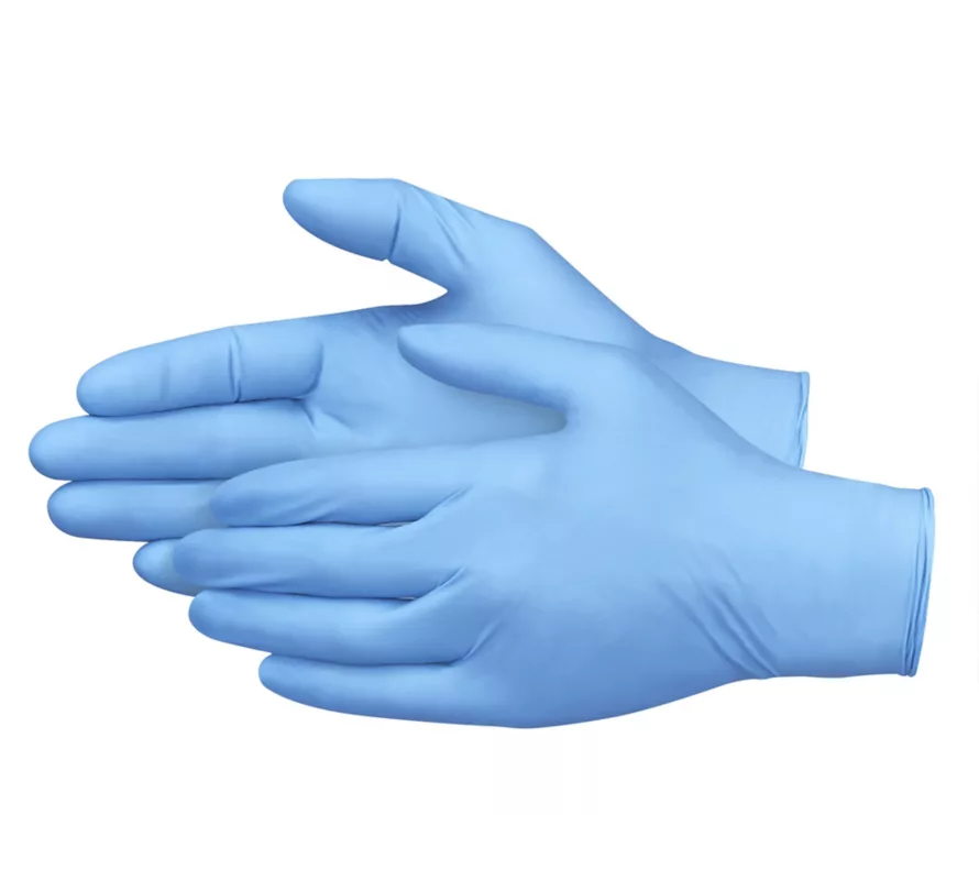 Blue Nitrile Gloves XL Box of 100