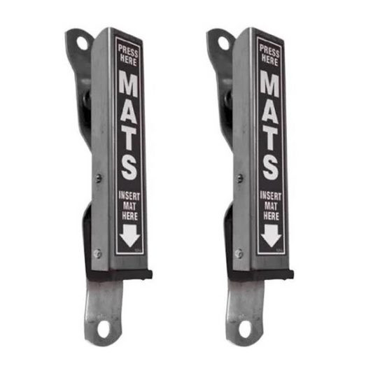 Aluminum Floor Mat Cleaning Clips (2 pack)