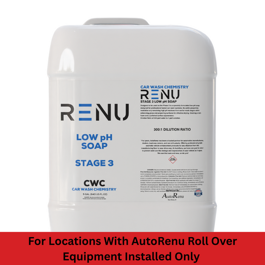 Low pH Soap (5 Gallon) Car Wash Chemistry "STAGE 3"