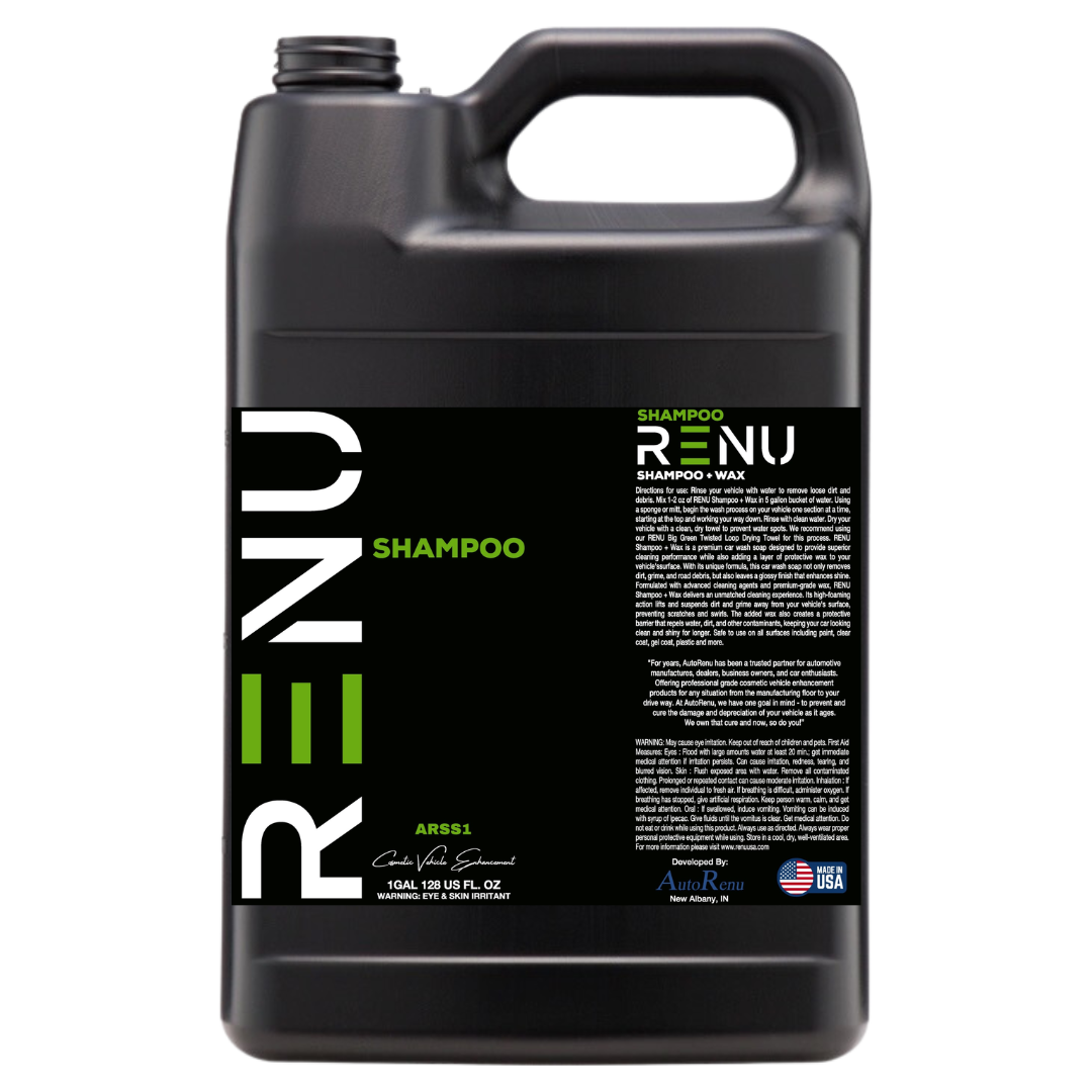 AutoRenu Super Shampoo + Wax