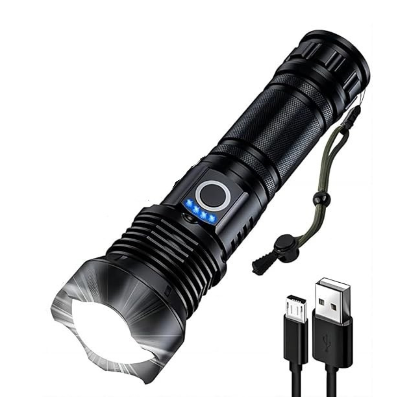 Magnification Lens Flash Light