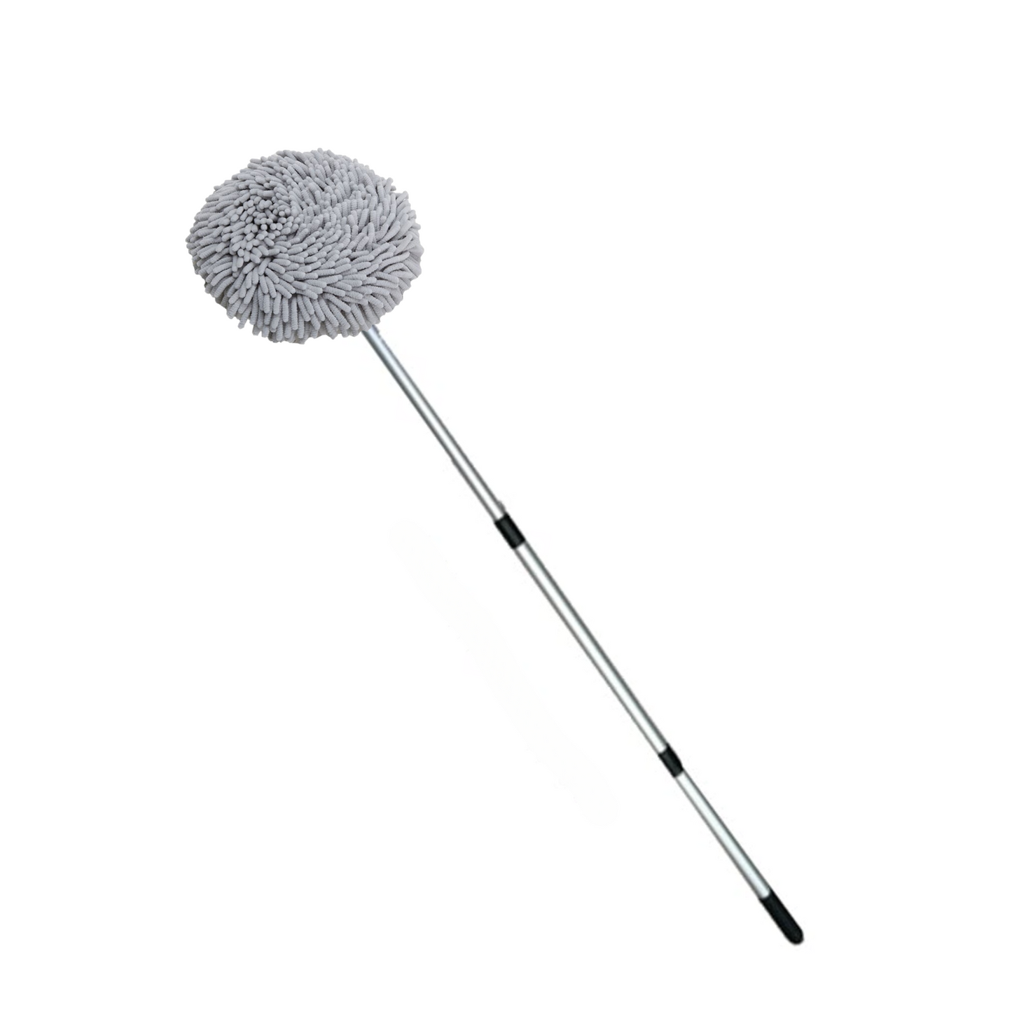 Chenille Microfiber 3-piece Wash Mop (Pole, Base, & Bonnet)