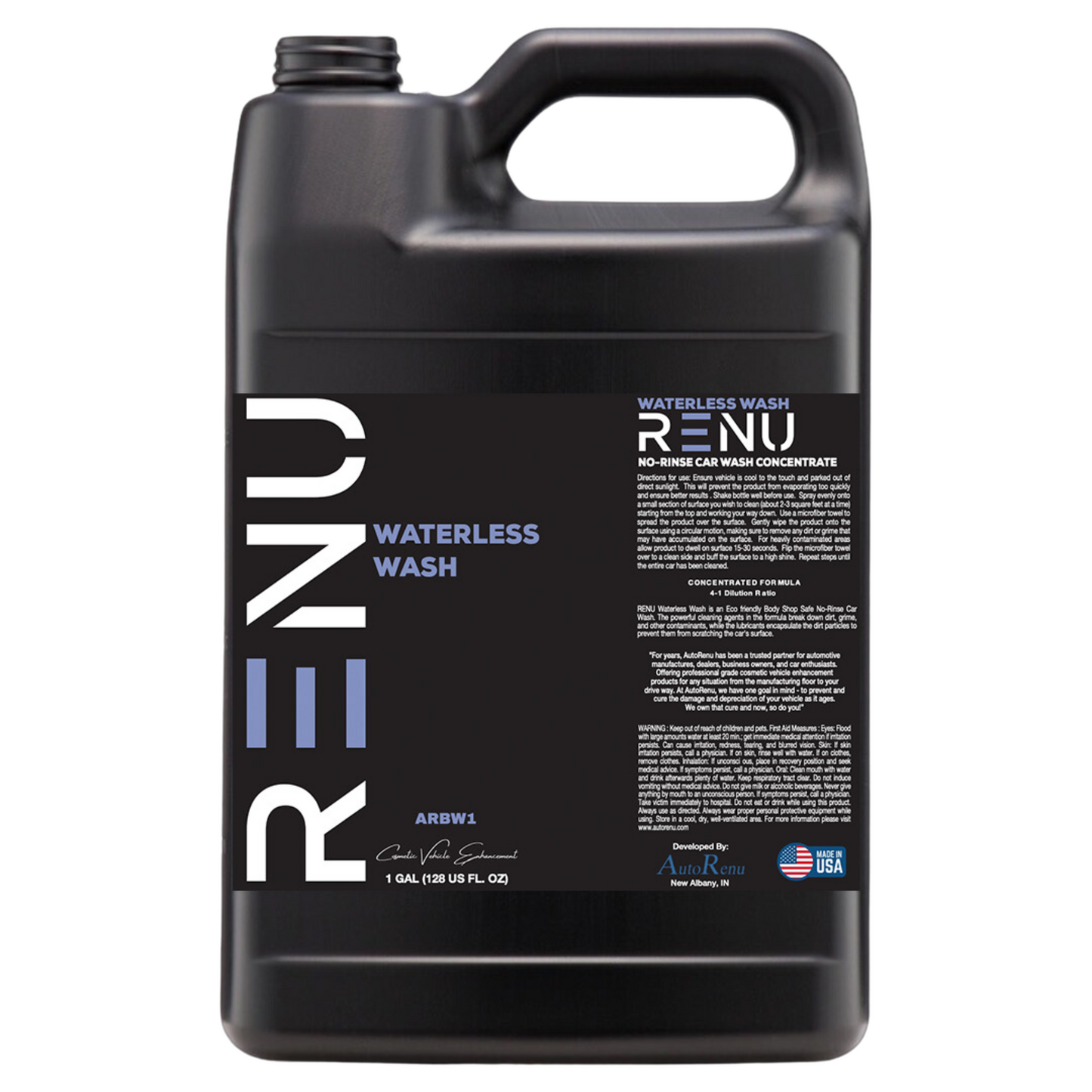 AutoRenu Waterless Wash