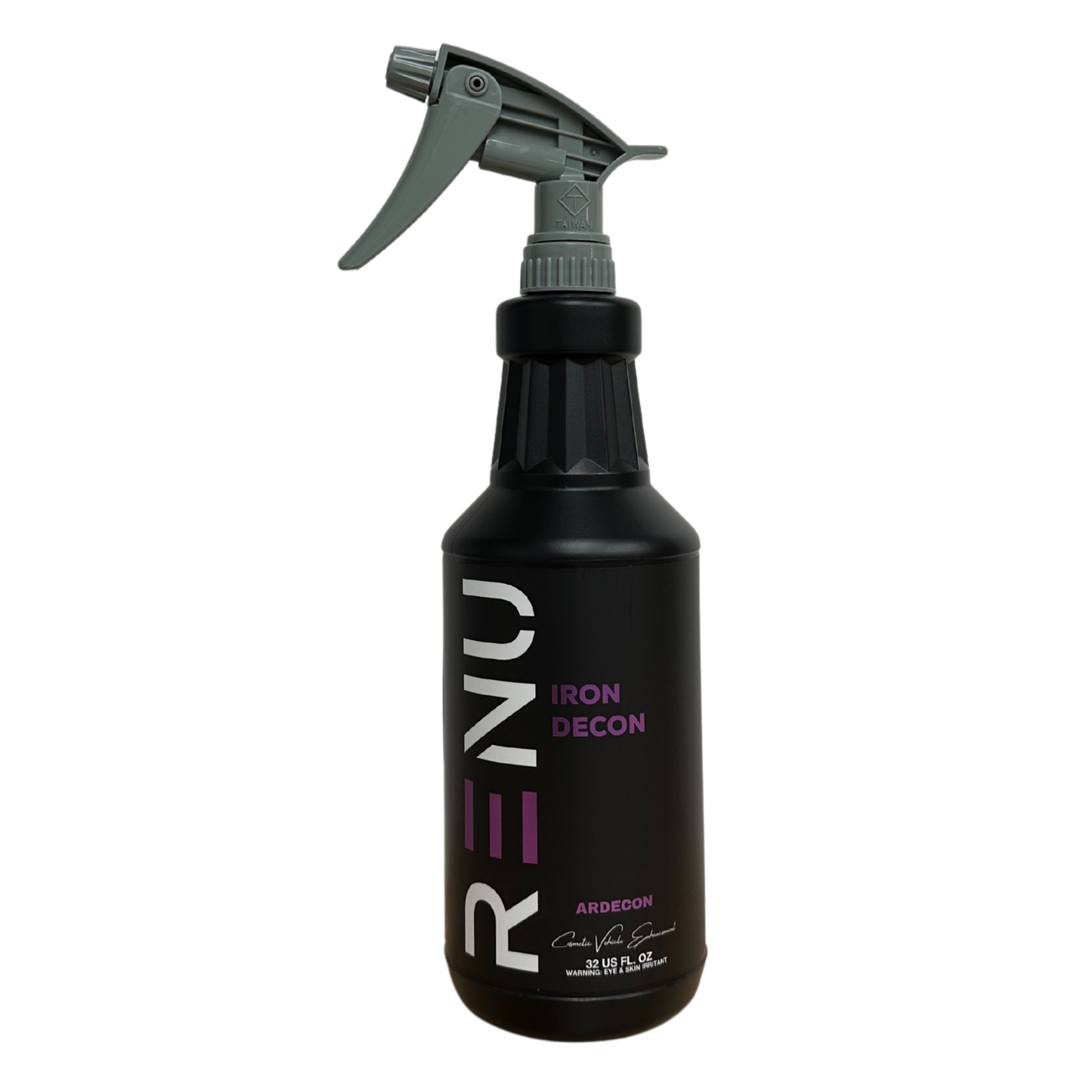 AutoRenu Iron Decon 32oz Secondary Bottle w/Sprayer